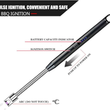 Avira rechargeable electric arc lighter with a sleek design and safety features, ideal for lighting candles and more.