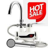 Instant Electric Water Heating Tap With Shower - Avira Official Store
