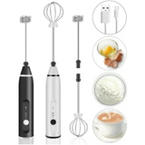 Rechargeable Coffee Beater – 3-Speed Adjustable Electric
