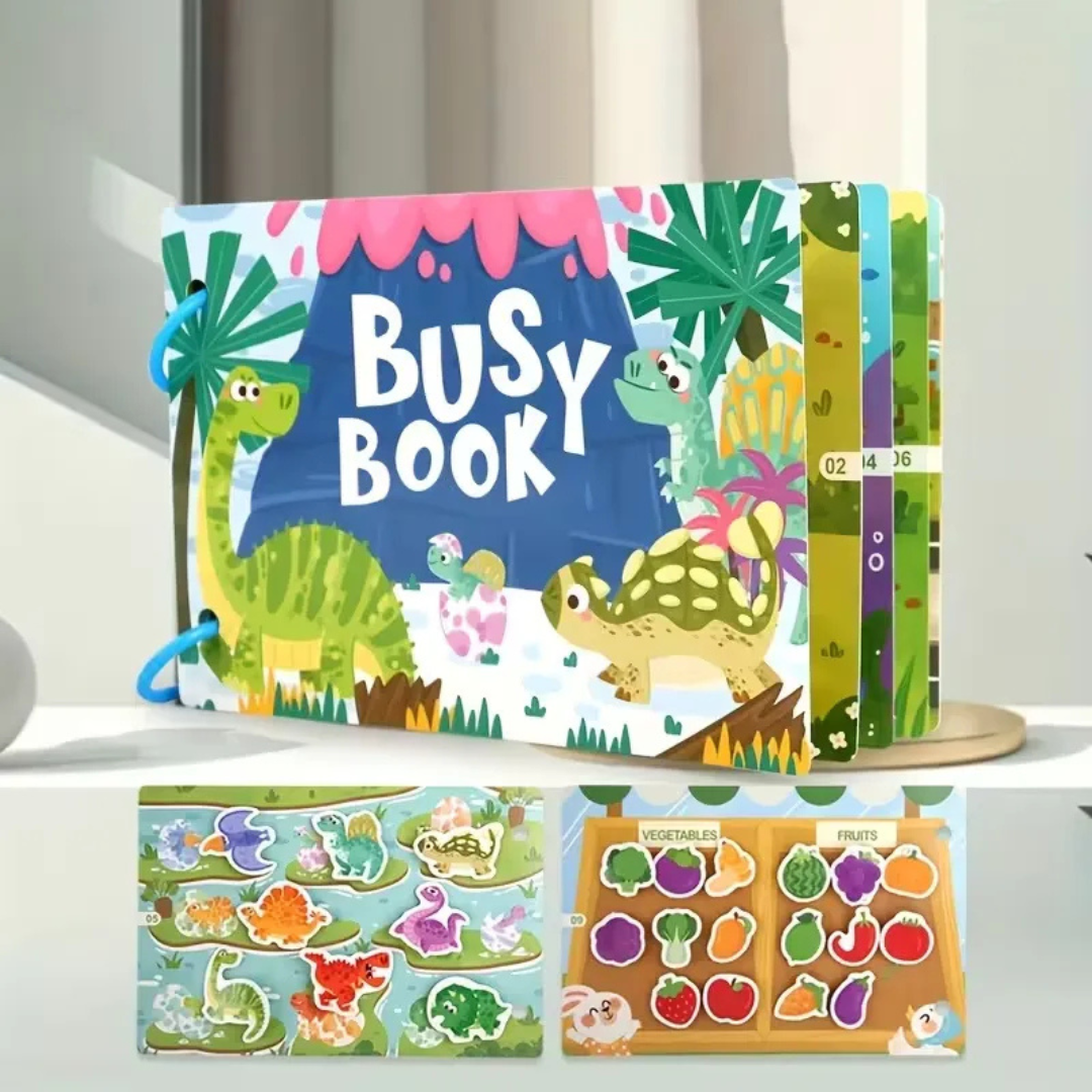 Kids Educational Busy Book - Avira Official Store 