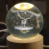 3D Crystal Ball LED Lamp - Markhor